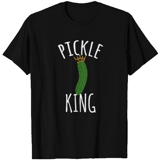 Pickle King Pickles Vegan Pickle T Shirts