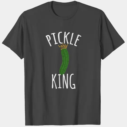 Pickle King Pickles Vegan Pickle T Shirts