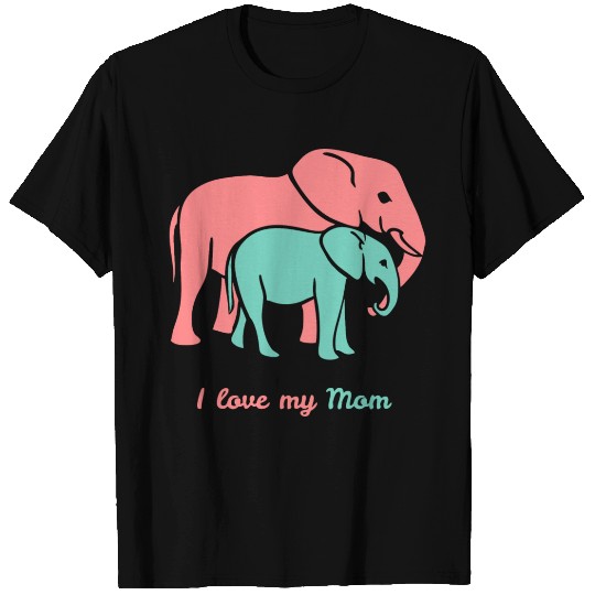 Mothers Day Elephants T Shirts