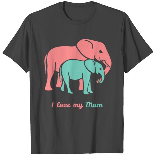 Mothers Day Elephants T Shirts