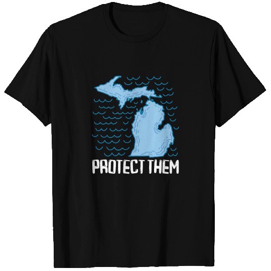 MICHIGAN STATE / GREAT LAKES protect them T Shirts