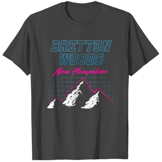 Bretton Woods New Hampshire Usa Ski Resort 1980S R T Shirts