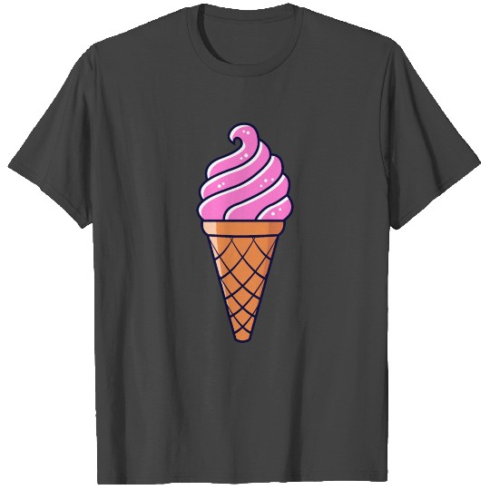SOFT ICE CREAM ICE CUP WAFFLE ICE CREAM GIFT IDEA T Shirts