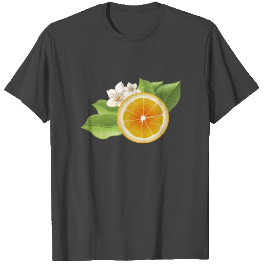Oranges Fashionable Floral Look - Lemon Lover T Shirts