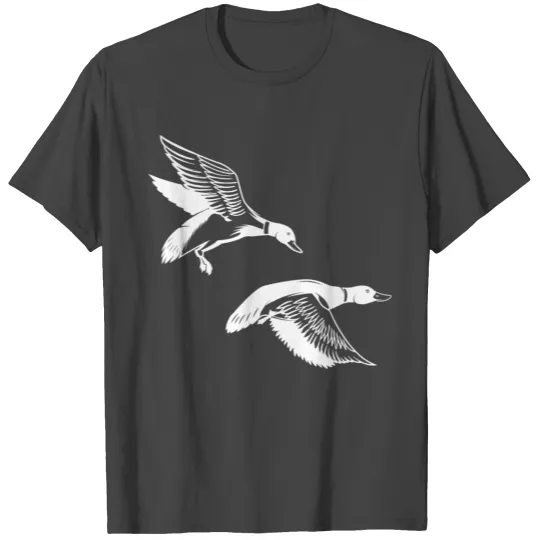 Single Drake Duck Hunting by Committed Waterfowl T Shirts