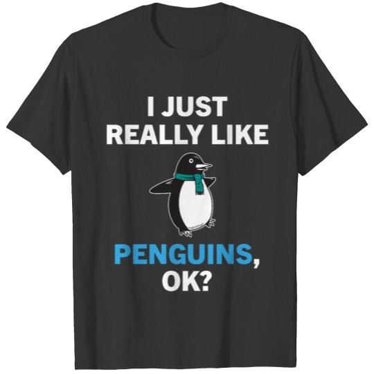 Penguin Penguins Nord Pool Pet Love Sweet fun anim T Shirts