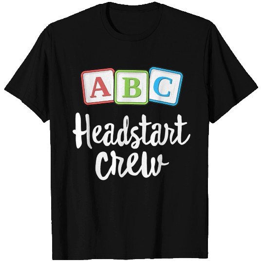 Head Start Crew Teacher School Early Preschool T Shirts