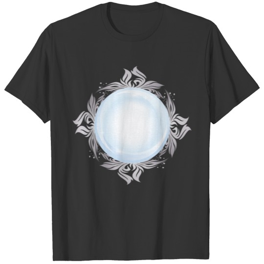 Crystal ball with delicate ornaments T Shirts