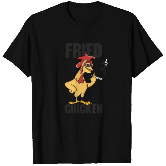 Fried Chicken Drumstick Nuggets Wings Breadcrumbs T Shirts