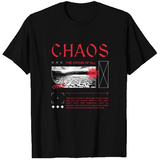 CHAOS VIRTUE404 STREETWEAR T Shirts