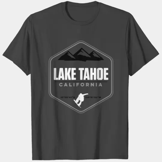Lake Tahoe Snowboard T Shirts