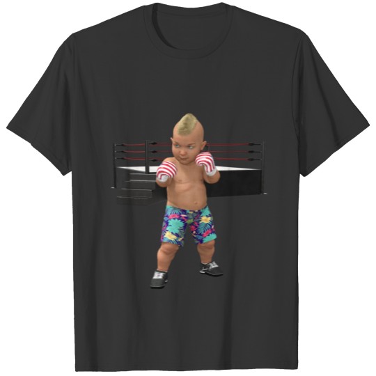 Cage Baby Punk Boxer No Muscle Tone T Shirts