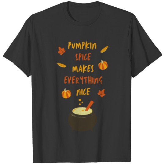 Orange and Yellow Wicked Cute Halloween T Shirt T-shirt