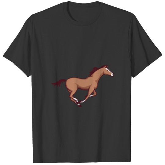 Horse Running Wild Horse T-shirt