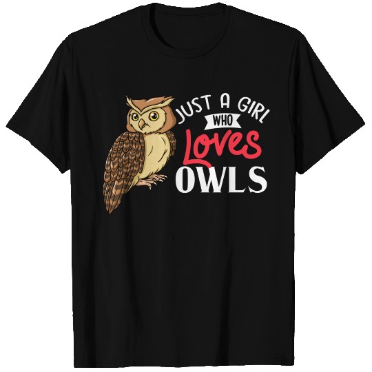 Eurasian Eagle Owl Gift Horned Owl Bird T Shirts