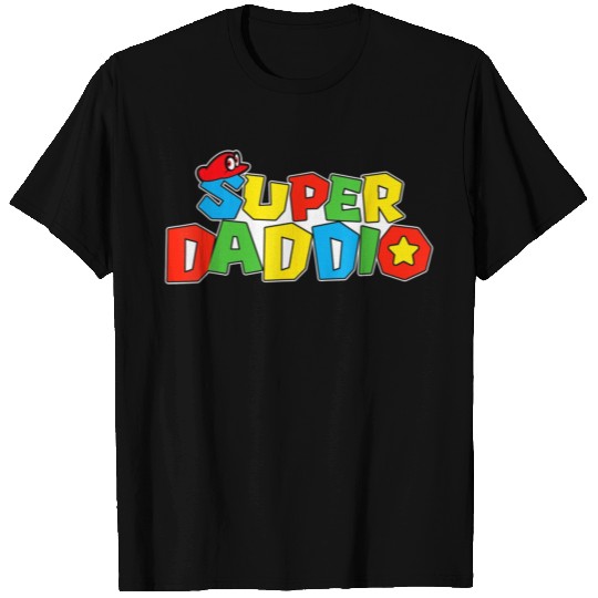 Super Daddio Funny Father Video Game Lovers T Shirts