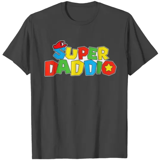 Super Daddio Funny Father Video Game Lovers T Shirts