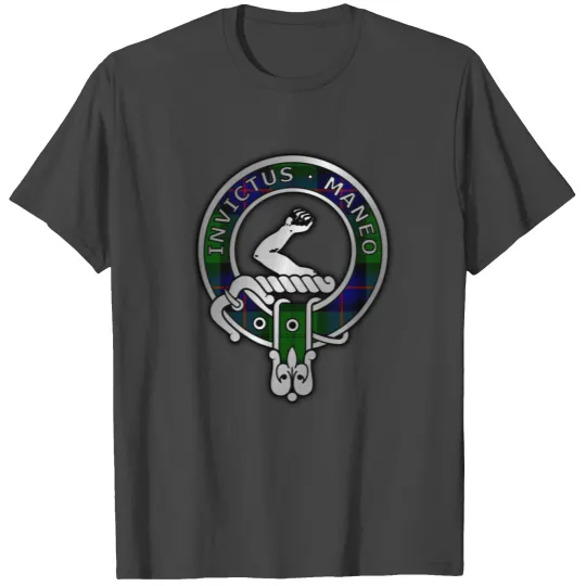 Clan Armstrong Tartan Crest T Shirts