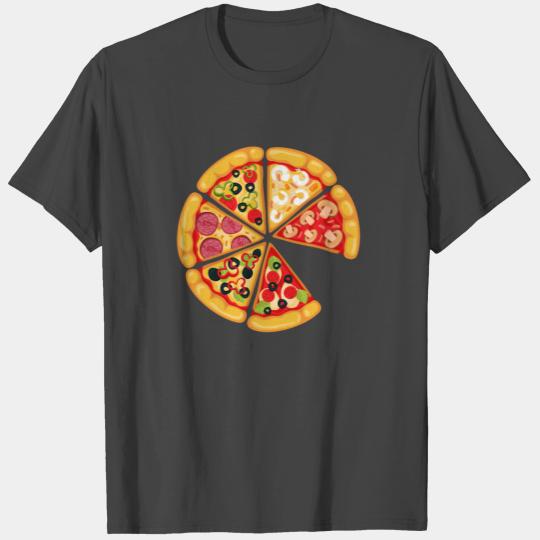 Pizza and Slice Dad and Son Matching T Shirts