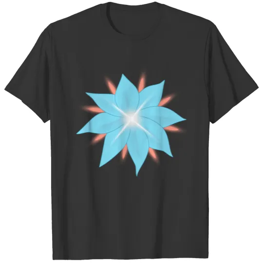 STARFLOWER [aqua blue] T Shirts