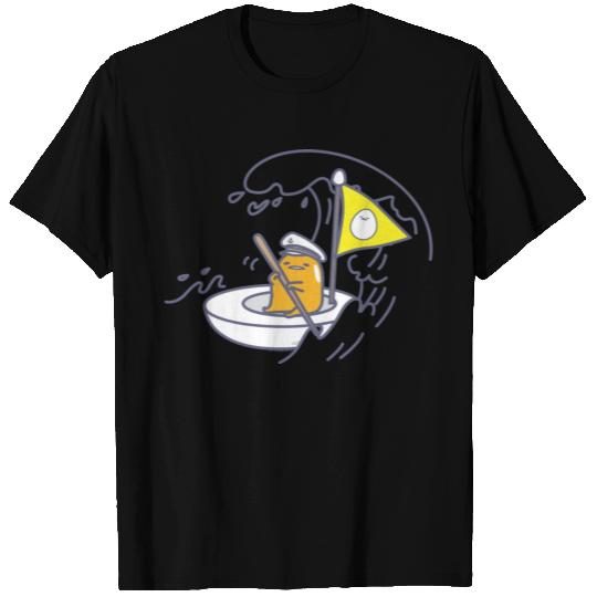 Gudetama The Lazy Egg Sail Away T Shirts