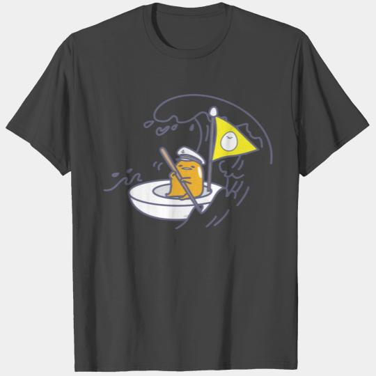 Gudetama The Lazy Egg Sail Away T Shirts