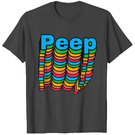colorful Peep beautiful lil peep name T Shirts