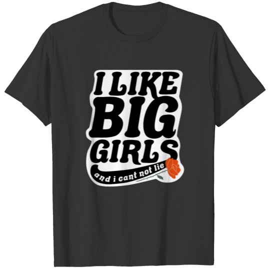 I like big girls sticker series 02 - white T Shirts