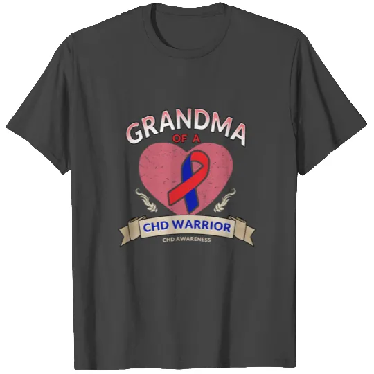 Chd Awareness Grandma Congenital Heart Defect Quot T Shirts