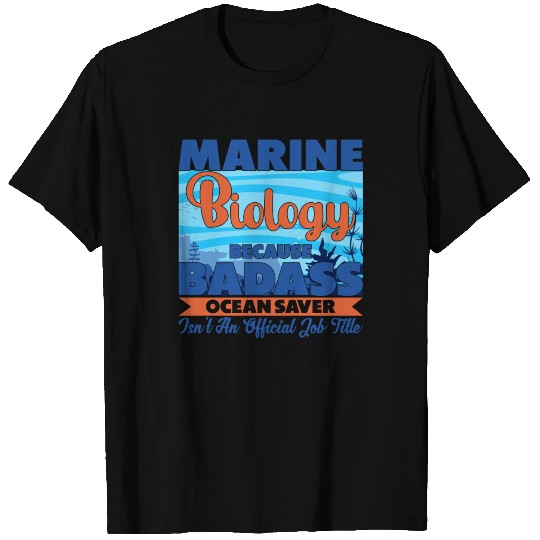 Marine Biologist Ocean Animals Marine Life T Shirts