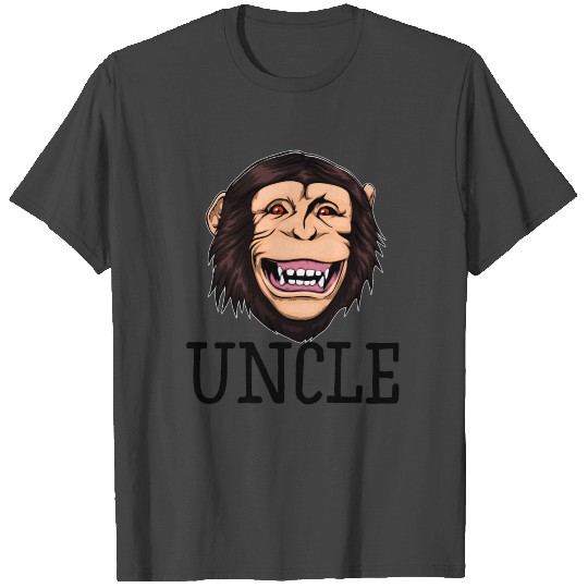 Monkey Uncle Chimpanzee T Shirts