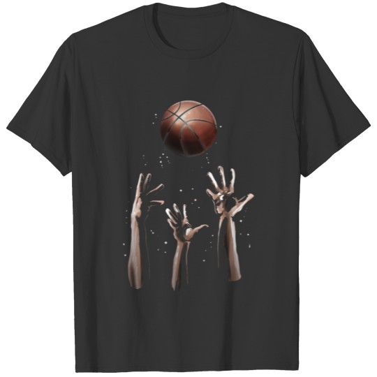Hands Grab A Basketball, Jump Ball Jump T-shirt