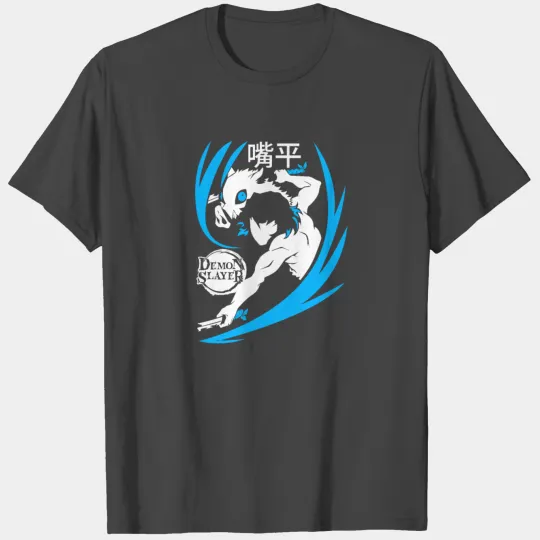 Inosuke Hashibira demon Kimetsu No Yaiba T Shirts