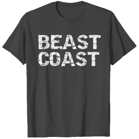 East Coast Beast Coast Vintage Distressed birthday T Shirts