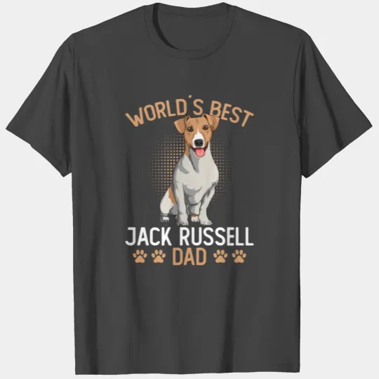 Jack Russell Terrier Dad Gift T Shirts