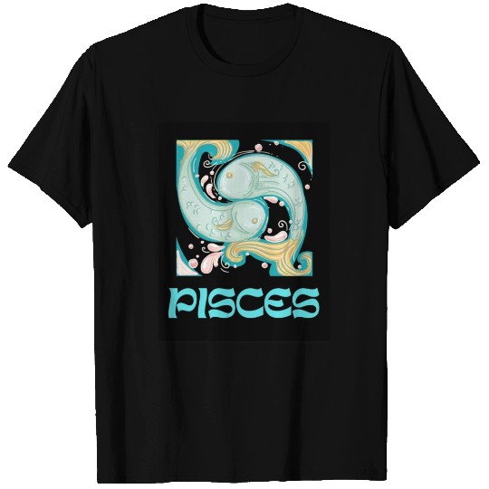 Pisces Design T Shirts