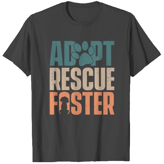 Dog Rescue Adoption T Shirts