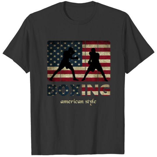 american Vintage style boxing Great Boxing T-Shirt T-shirt