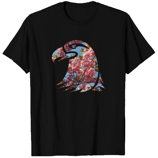 Cherry blossom eagle T Shirts