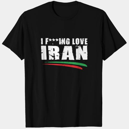I love Iran in the Persian Gulf T Shirts