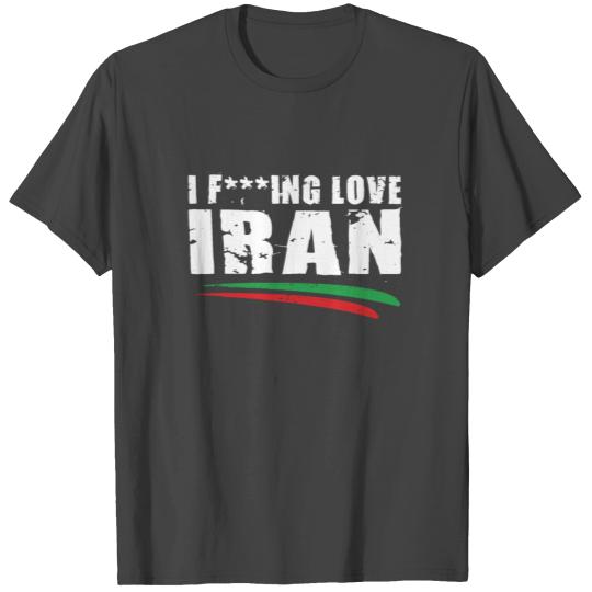 I love Iran in the Persian Gulf T Shirts