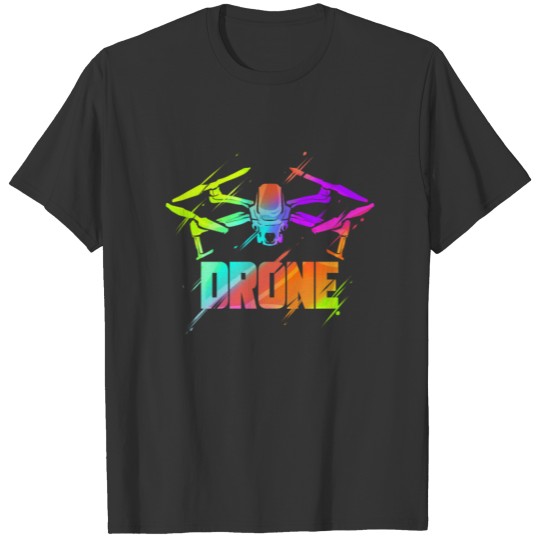 Quadcopter Drone Pilot & Drone Racing T-shirt