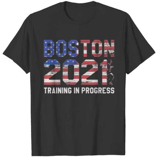 Boston 2021 Training In Progress Double Sided T Shirts