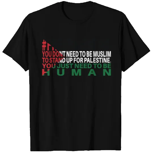 Free Palestine Flag T Shirts