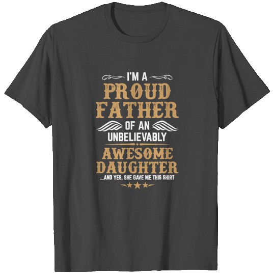 Fathers Day T Shirts Dad Matching Daughter Fathers