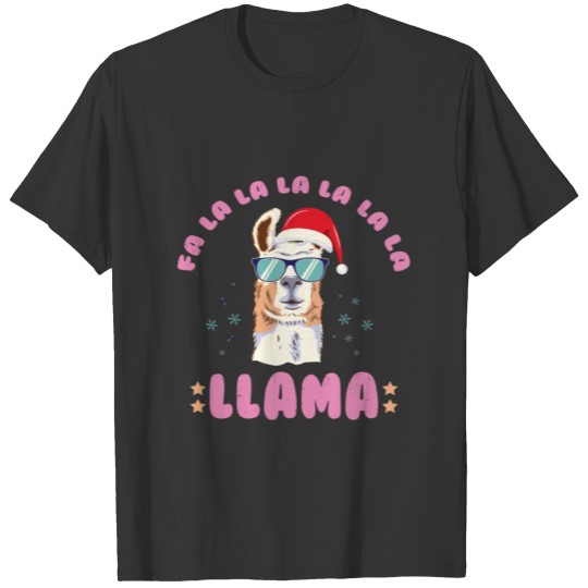Funny Llama Ugly Christmas Sweater Cute Holiday Al T Shirts