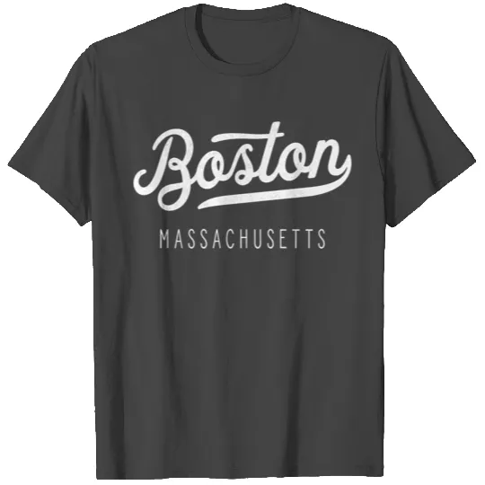 Boston Massachusetts T Shirts