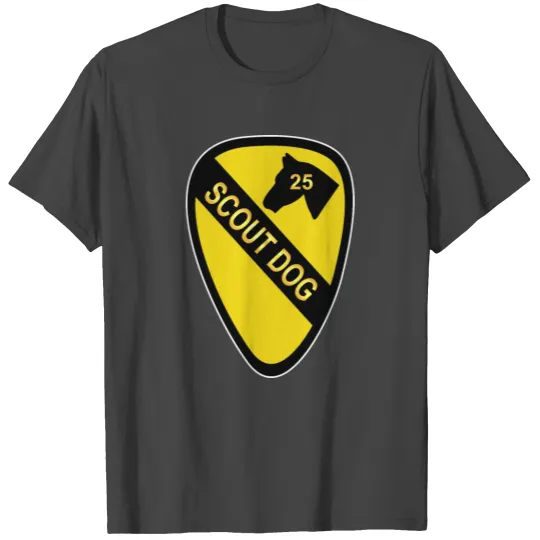 Army 25th Scout Dog Platoon 1st Cav wo Txt T Shirts