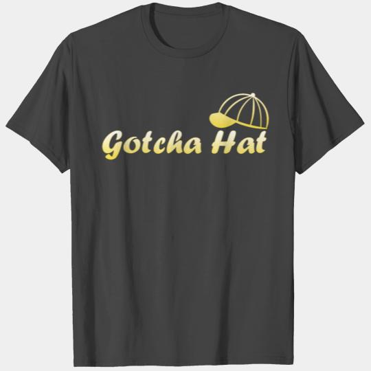 gold gotcha hat great ocean and sunset T Shirts