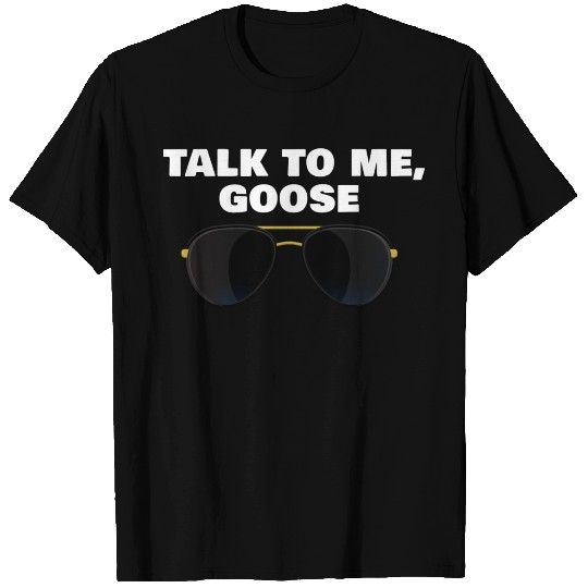 Mavericks Buff Talk To Me Goose T Shirts 80S Aviator
